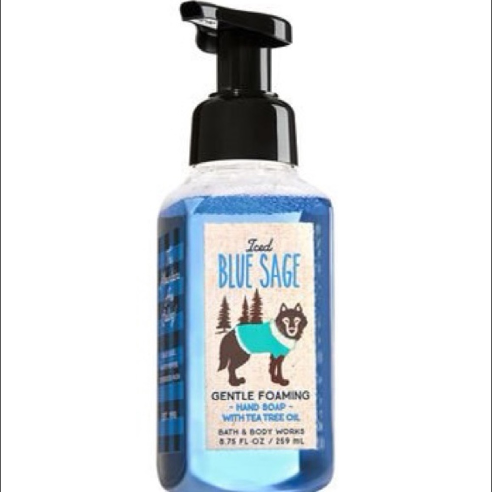 ISO: iced blue sage bath & body works soap